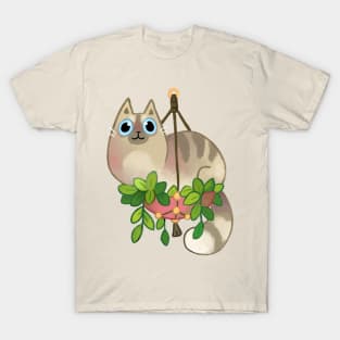 cat and plant T-Shirt